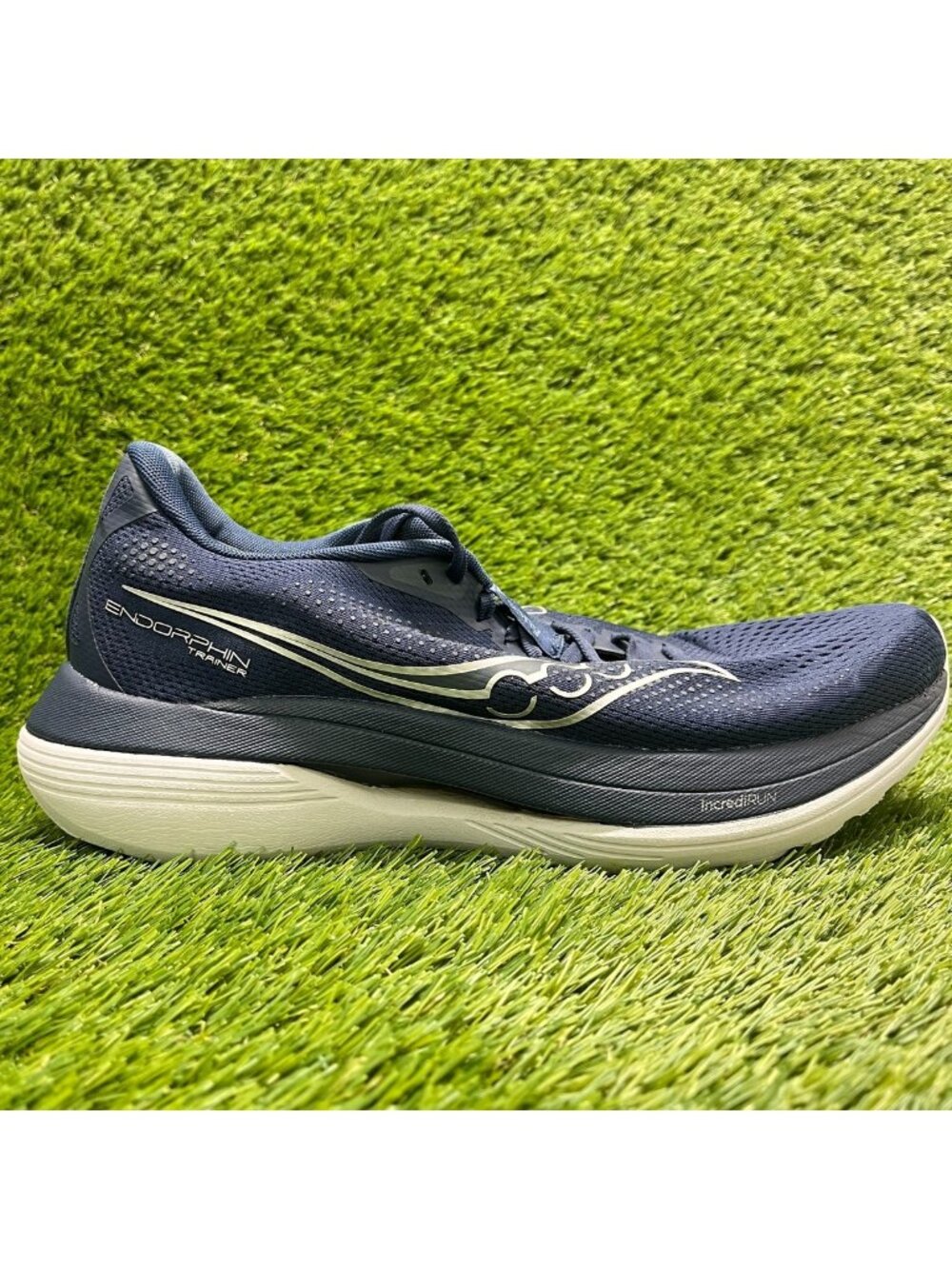 Saucony Endorphin Trainer Mens Size 11 Blue Athletic Running Shoes Sneakers